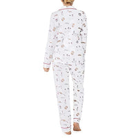 BedHead - Classic Long Sleeve Pajama Set - Milk & Cookies - Medium