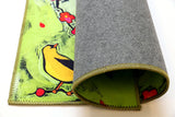 Olivia's Home - 32" x 22" Accent Rug - Goldfinches