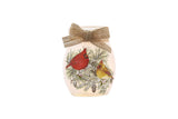 Stony Creek - Frosted Glass - 3" Lighted Vase - Seasonal Celebration