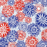 Boston International - 3-Ply 5" Cocktail Napkins 20 Count - July Flowers