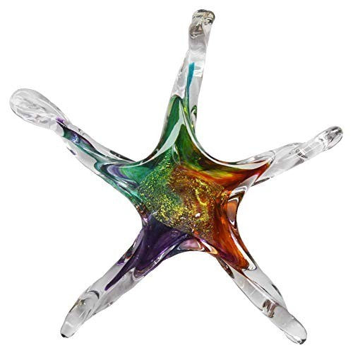 Luke Adams - Suncatcher - Large Twisted Star - Green
