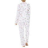 BedHead - Classic Long Sleeve Pajama Set - Milk & Cookies - Large