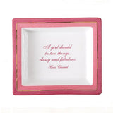 Two's Company - Trinket Tray - Coco Chanel - Classy & Fabulous