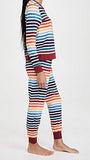 BedHead - L/S Pullover Crew & Jogger PJ Set - On The Horizon - Small