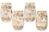 Stony Creek - Frosted Glass 5" Lighted Vase - Generation Love Sister