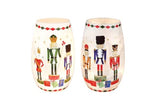 Stony Creek - Frosted Glass 5" Lighted Vase - Nutcracker Season Men