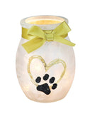 Stony Creek - 4" Glass USB Lighted Jar w/Yellow Ribbon - In My Heart