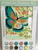 Elle Cree - 8x10 Mini Paint-by-Number Kit - Brilliant Butterfly