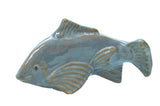 Fish In The Garden - Ceramic Garden Koi - Sky - Large Right