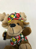Coca-Cola - Reindeer in a Coca-Cola Vest Bean Bag Plush 1998