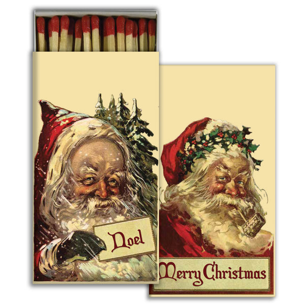 HomArt - Match Box Set of 2 - Santa's