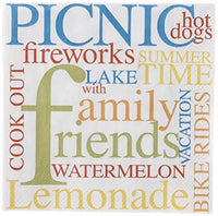 Boston International - 3-Ply 5" Napkins - Picnic