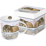 Paperproducts Design Wolf Reflected Mug In A Gift Box, Patti Gay/Two Can Art
