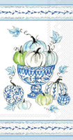 Boston International - Paper Guest Towel 16 Count - Chinoiserie Pumpkins