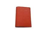 Graphic Image - Goatskin Leather - Passport Case & Luggage Tag - Orange