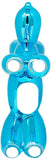 Interior Illusions - 7.5" Poodle Balloon Animal Bank - Royal Blue