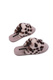 Pretty You London - Danni Luxe Cuff Mule - Animal- Large