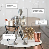 Forked Up Art - Salt and Pepper Stand - Spoon