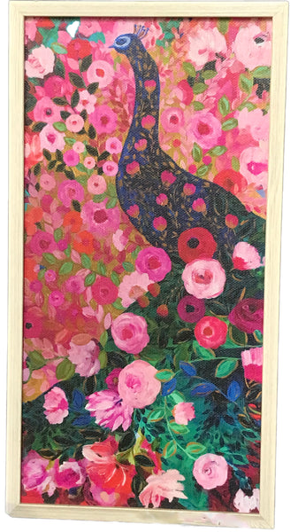 GreenBox - Framed Canvas 5" x 10" - Opulent Beauty Long