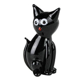 HomArt - Glass Black Cat - 2"