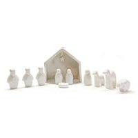 Two's Company - Miniature Nativity Set - 11 Piece Set