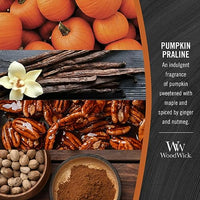 WoodWick - Medium Crackling Candle - Pumpkin Praline