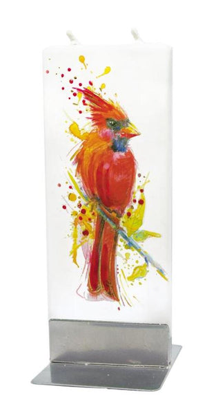 Flatyz - Twin Wick Flat Candle - Cardinal