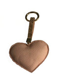 Jacqueline Kent - Iced Crystal Heart Key Chain - Rose Gold