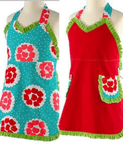 Kitsch'n Glam - Retro Kids Apron - Jubilee Cherry