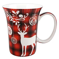 McIntosh Trading - Set of 2 Mugs - Holiday Reindeer