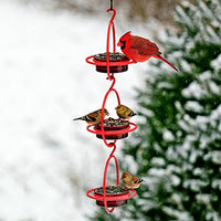 Couronne - Hummble Bold Bird Feeder - Red