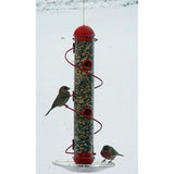 GC - Songbird Essentials - 17" Spiral Sunflower Feeder - Red