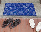 Olivia's Home - 32" x 22" Accent Rug - Sea Life Pattern