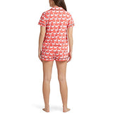 BedHead - Stretch Short Sleeve Shorty PJ Set - On the Catwalk - XSmall