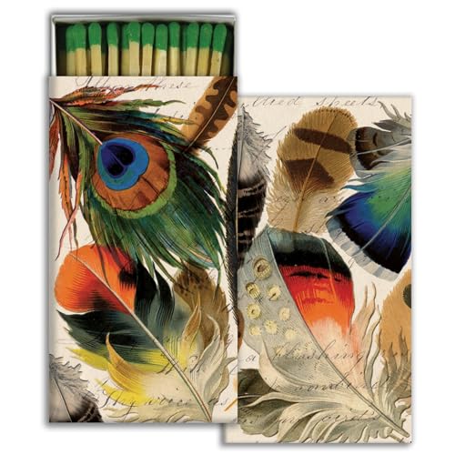 HomArt - Match Box Set of 2 - Feathers