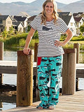 Lazy One - Women's PJ Set - "Deep Sleeper" - Medium