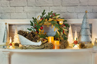 Boston International - LED Small Christmas Tree - Champagne & White