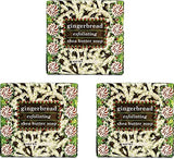 Greenwich Bay - 6oz Botanical Shea Butter - 3 Bar Soaps - Gingerbread