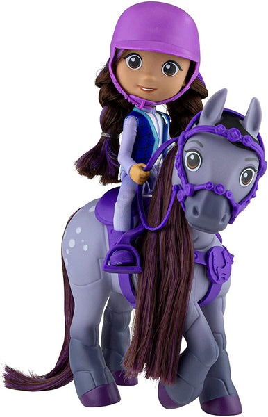 Breyer - Doll & Horse Set - Piper's Pony Tales - Paloma and Rayna