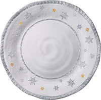 Merritt - Melamine 13.25 Charger - Snowflake Dreams