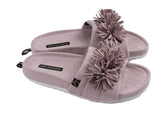 Pretty You London - Tasseled Slider - Mink - Medium