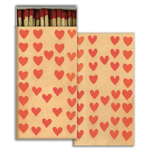 HomArt - Match Box Set of 2 - Heart Rows