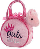 Aurora - Fancy Pals - Pet Carrier - Girl Power w/ Llama - 7"