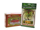 GC - Hummingbird Set - Perch Swing & Jewelbox Window Feeder