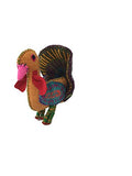 Twoolies - Stuffed Colorful Wool Animal - Turkey - Large - 9" Tall
