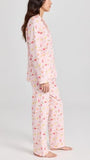 Bedhead Pajamas - L/S Classic Stretch Jersey PJ Set - Pink Mixology - Small