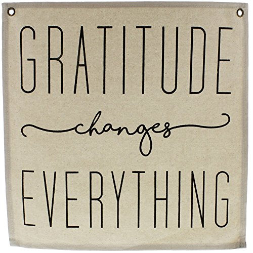 HomArt - Canvas Banner - Gratitude