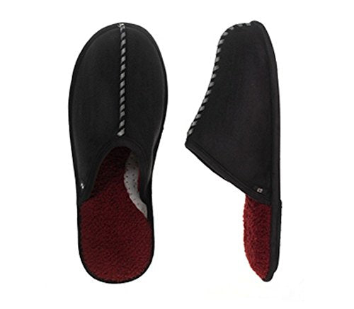 Dearfoams - Clog Slip On - Black Color Block - Small