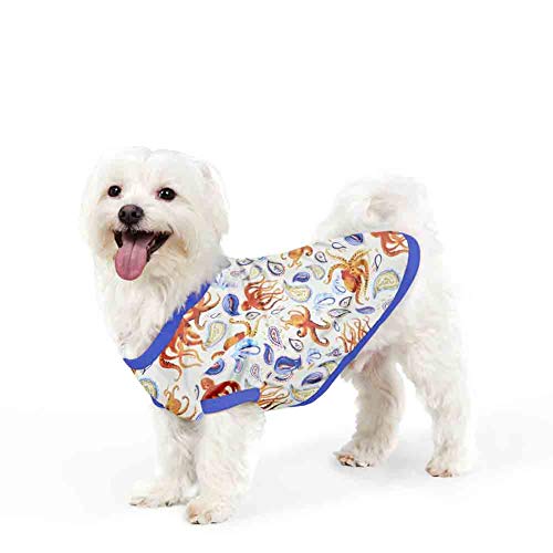 BedHead - Stretch Lounge Dog PJ - Into The Deep - Extra Large