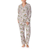 BedHead - Classic Long Sleeve Pajama Set - Winter Magnolia - Mediumn